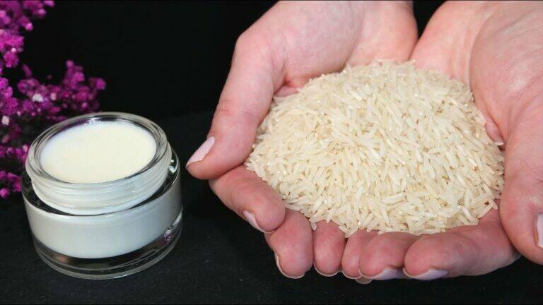 This ancient recipe reveals how three spoons of rice can banish wrinkles…