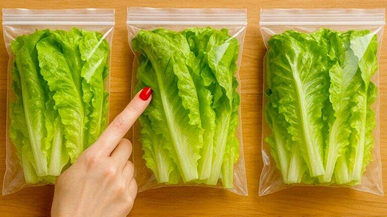 This simple method keeps lettuce fresh for a month without any fridge or freezer…