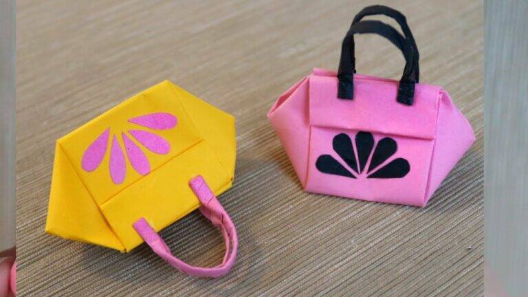 This simple technique transforms ordinary paper into stunning gift bags…