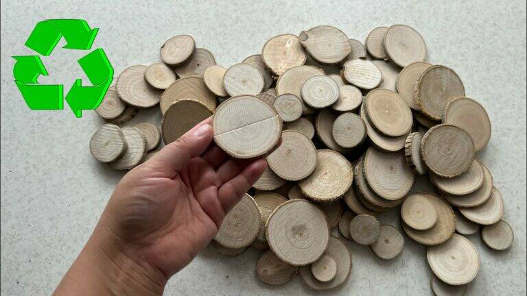 This simple trick transforms wood scraps into stunning home decor…