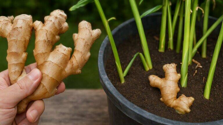 Discover this simple technique to grow ginger at home and enjoy a bountiful harvest…