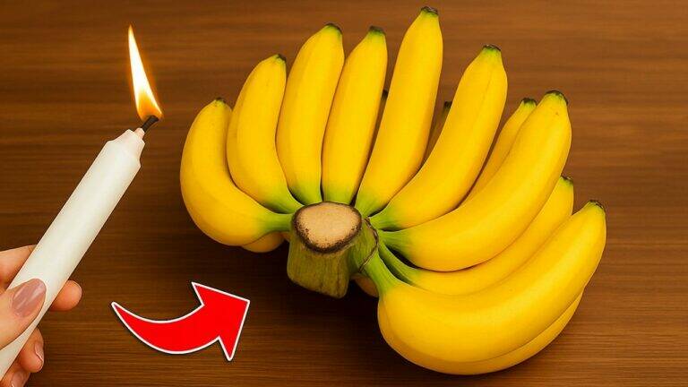 This simple trick keeps your bananas fresh for a month … you’ll never guess how!