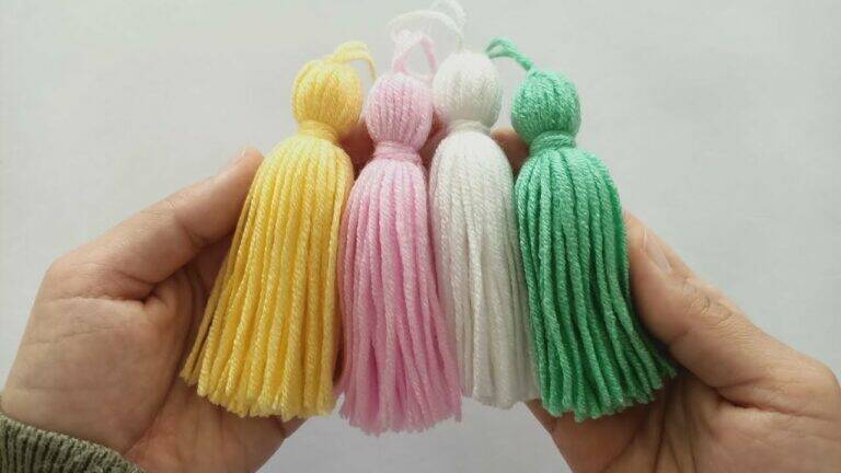 Discover this forgotten trick to transform ordinary string into stunning tassels…