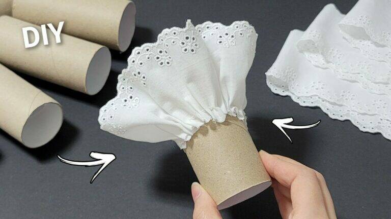 This forgotten trick transforms toilet paper rolls into stunning home decor…