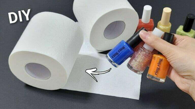 This simple trick transforms toilet paper into stunning decor… you have to see it!