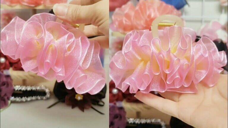 An old trick transforms ordinary hair clips into stunning statement pieces…
