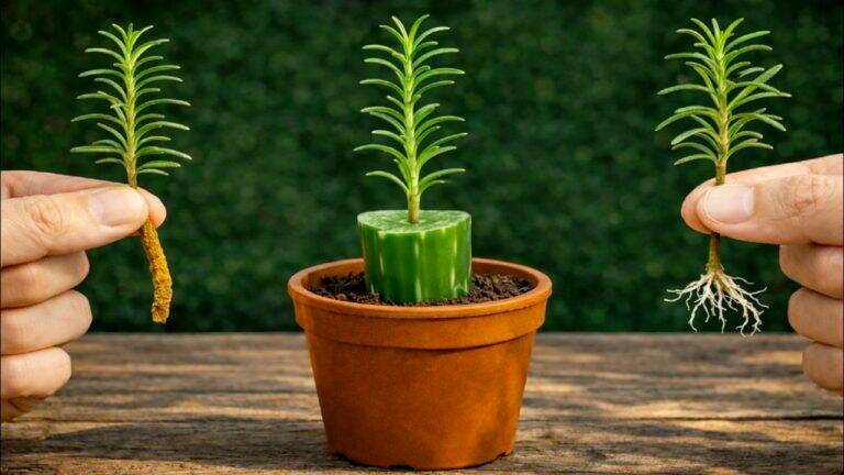 This simple method transforms cuttings into lush rosemary plants in just days…