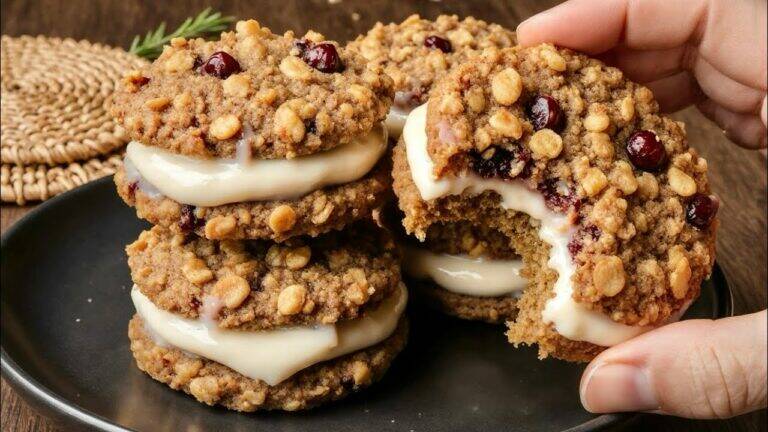 This simple recipe transforms oatmeal into delicious cookies that curb sugar cravings…