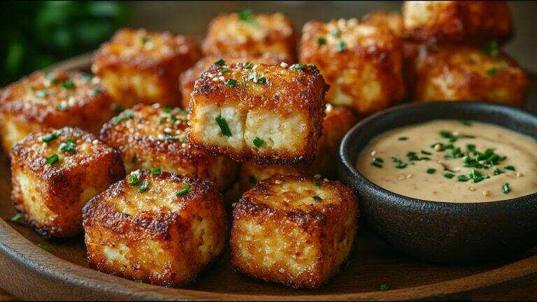 This simple gesture transforms tofu into crispy nuggets… discover the secret now!