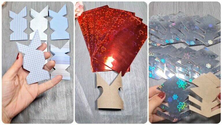 This simple trick transforms ordinary paper into stunning snowflakes…