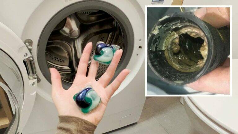 This simple method reveals how laundry pods could be ruining your washing machine…