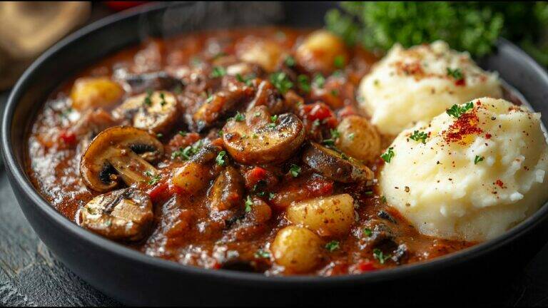 This simple dish transforms humble mushrooms into a hearty, flavor-packed delight…