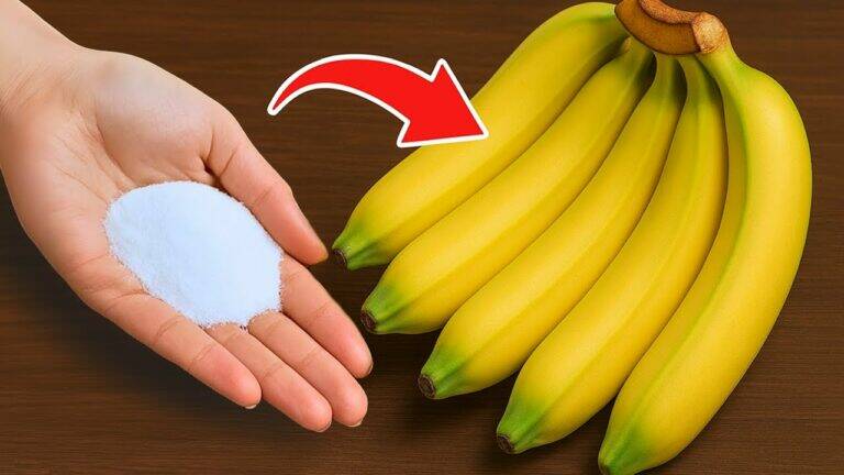 An old trick reveals how to keep bananas fresh for an entire month…