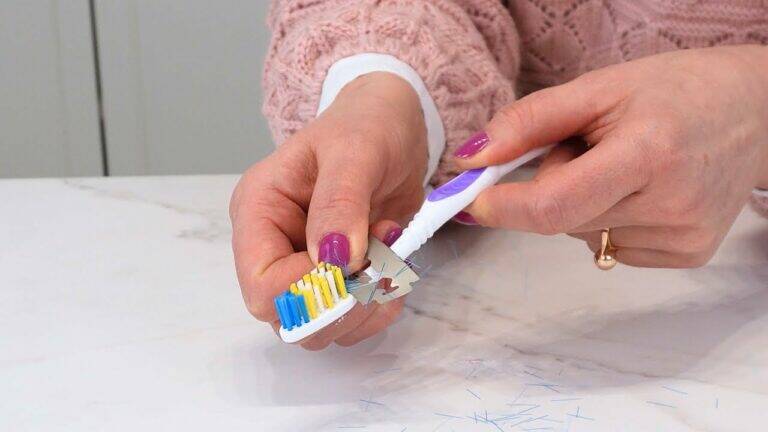 Transform your old toothbrush into an amazing cleaning tool you never knew you needed…