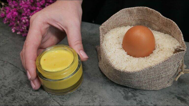 This simple trick uses rice and eggs to transform your skin in minutes…