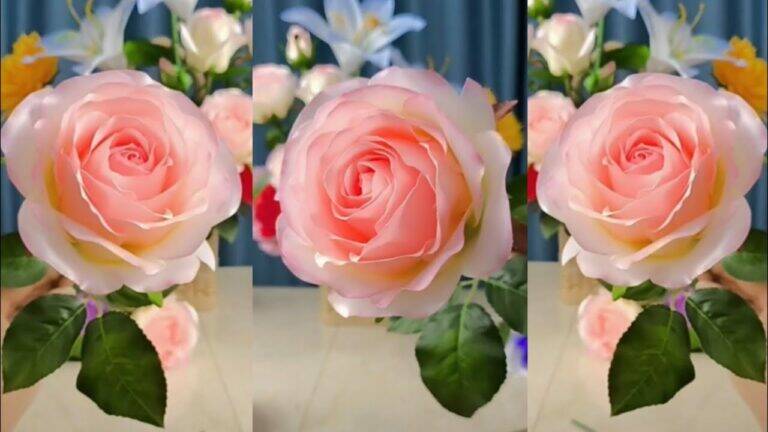 This easy craft transforms ordinary materials into stunning moisturizing rose flowers…
