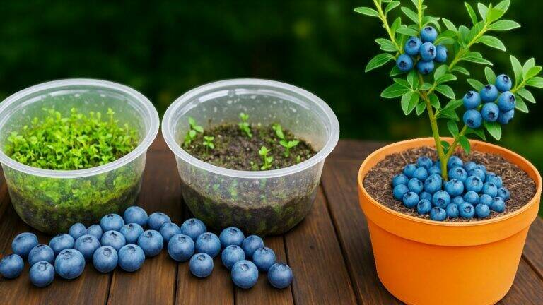 This simple trick transforms grocery blueberries into thriving plants… you’ll be amazed!