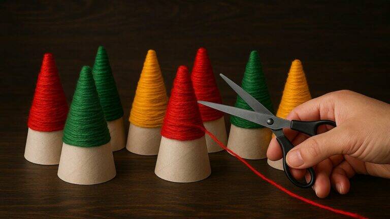 An old trick transforms toilet paper rolls into stunning home decor…