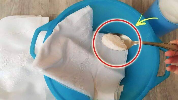 Yellowed White Clothes? This Simple Soak Can Make Them Bright Again—No Washing Machine Needed