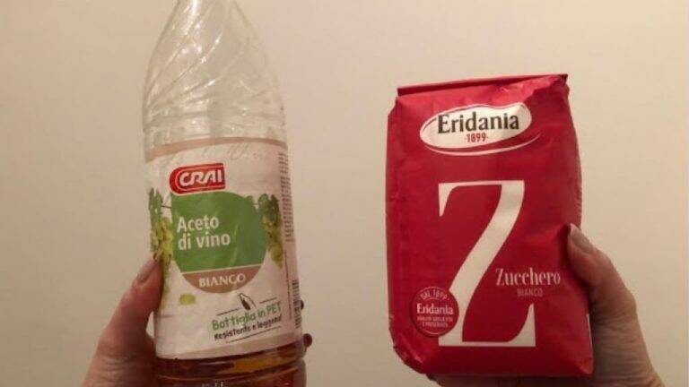 Sucre et vinaigre, valant de l’or lors du nettoyage de la maison : impossible de se passer