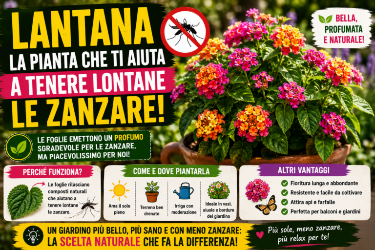 Lantana: The Colorful Garden Plant That May Help Keep Mosquitoes Away