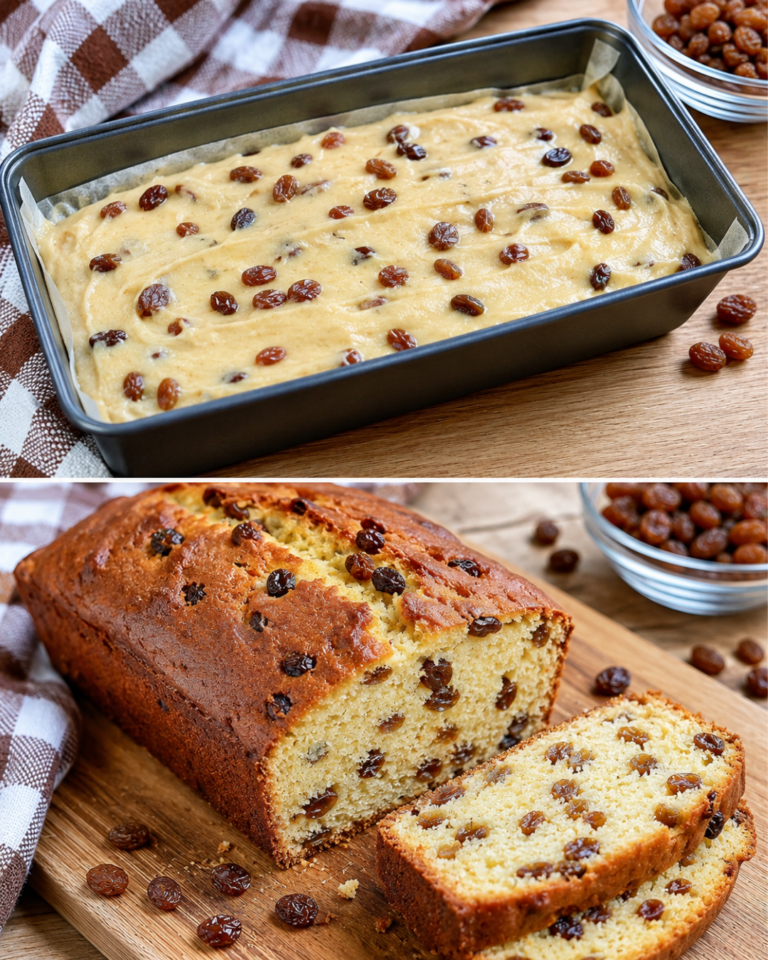 Cake aux raisins secs ultra moelleux