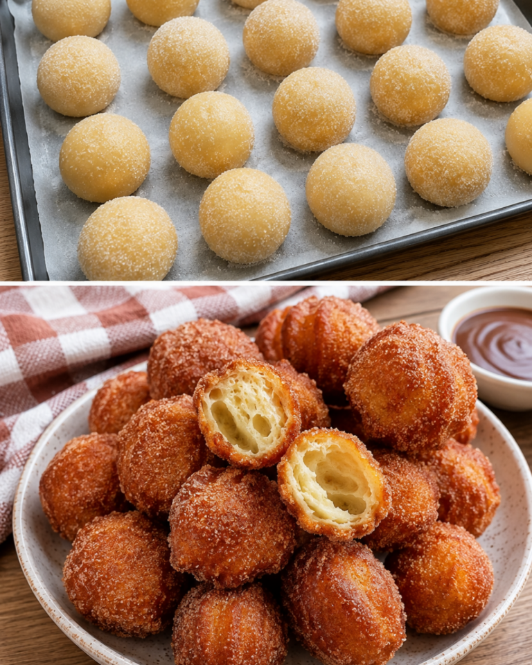 Boules de churros faciles et ultra croustillantes