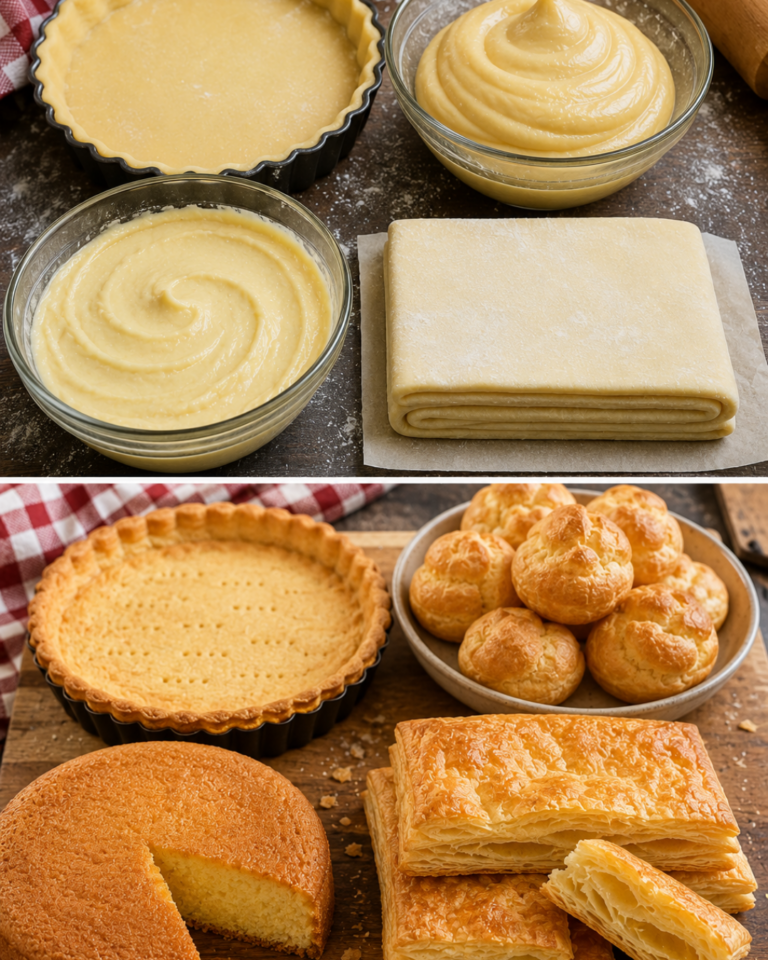4 pâtes de base indispensables à connaître en pâtisserie