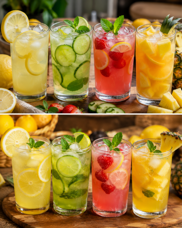 ✨ 4 limonades maison ultra rafraîchissantes à tester cet été 🍹🍋