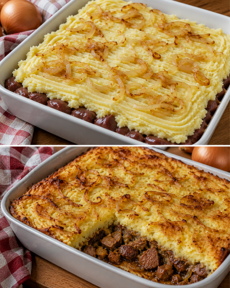 Lever met uien en aardappelpuree 🧅