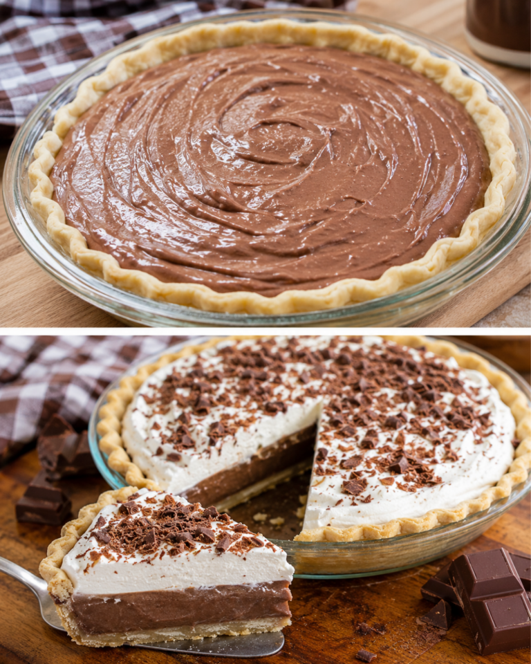 Granny’s Cocoa Cream Pie – Rich, Silky & Just Like Grandma Used to Make