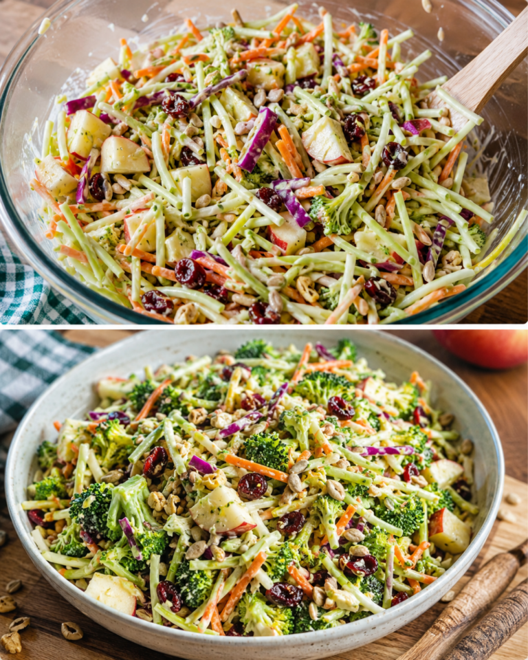 The Crunchy Apple Broccoli Slaw Everyone Loves