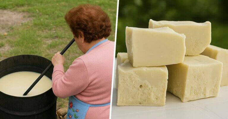 How to Make Grandma’s Homemade Soap: Cuts Grease and Smells Wonderful
