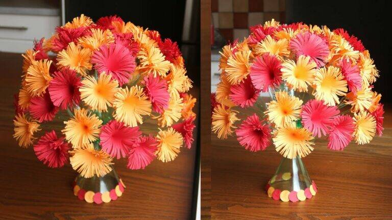 This simple trick transforms plastic bottles into stunning vases for your home…