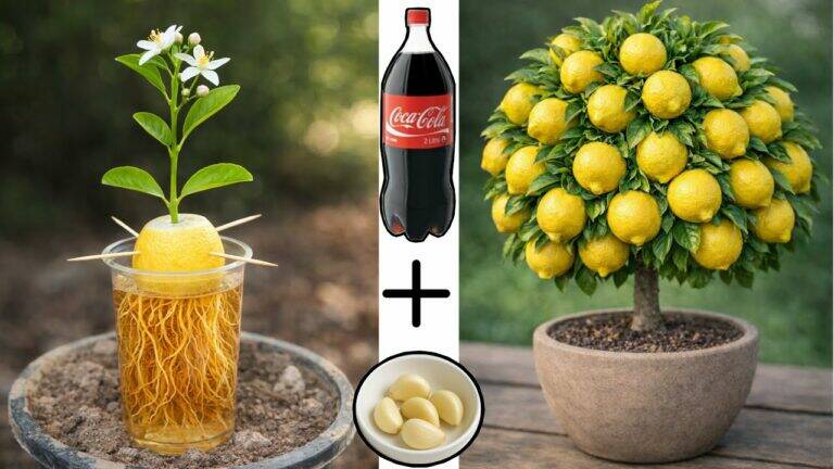 This simple method transforms a lemon into a thriving plant… you’ll be amazed!