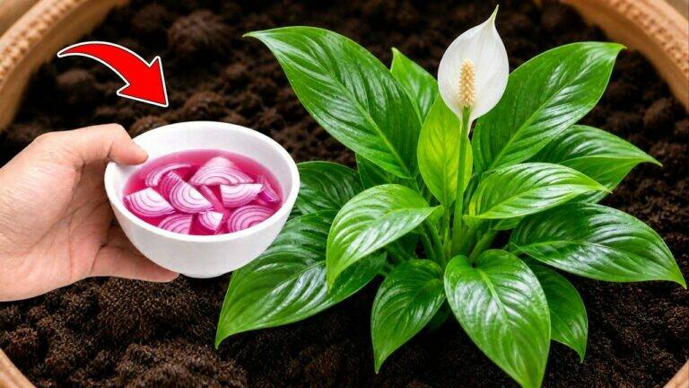 🥄 Jedna jediná lžíce pod jakoukoli rostlinu – a okamžitě ožije!