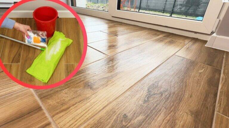 Diesen Trick nutzen Profi-Reinigungskräfte, um Böden in Rekordzeit zum Glänzen zu bringen