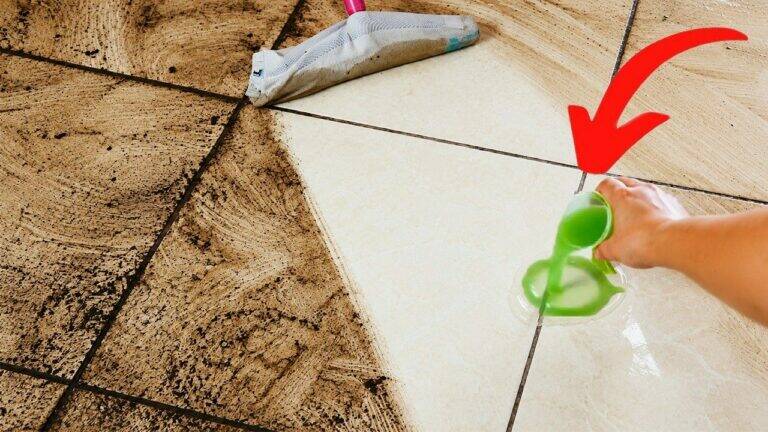 Dirty Floors Become Clean, Fresh, Degreased, and Shiny With This Simple Homemade Solution