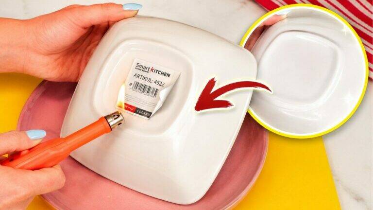 Astuces maison pratiques : enlever une étiquette, nettoyer l’argent, réparer une fermeture et éliminer les taches tenaces
