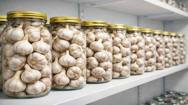 This simple trick keeps garlic fresh all year… you’ll never waste it again!
