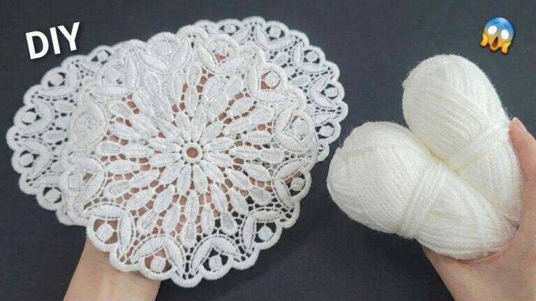 This simple idea turns old lace into stunning home decor… you’ll want to try it!