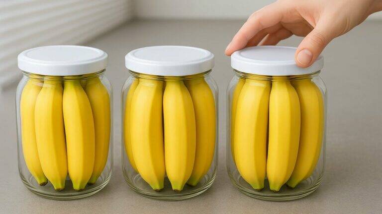 This simple trick keeps your bananas fresh and yellow for up to 12 months…