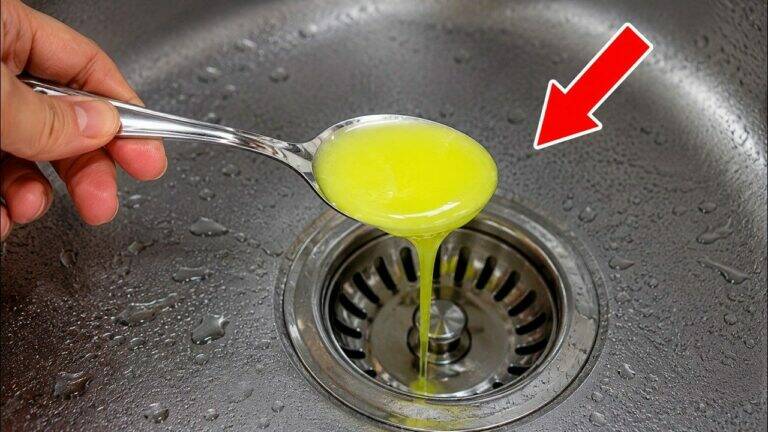 I Poured This Down the Sink… and It Sparkled Like a Mirror!