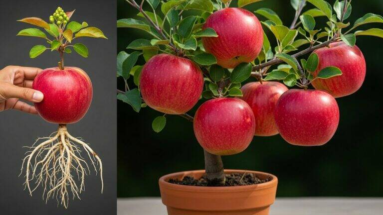 This simple method turns your patio into an apple orchard… you’ll be amazed!