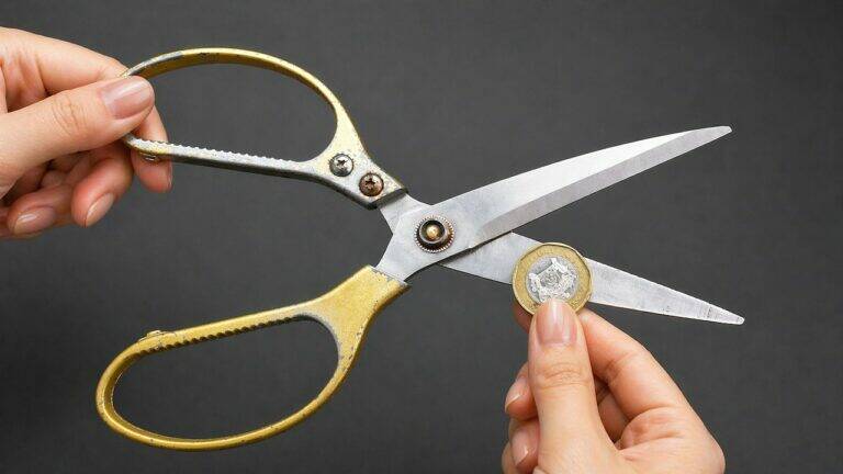 This simple trick makes your scissors sharper than ever… you won’t believe the results!