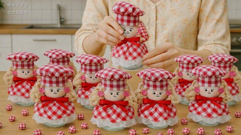 This simple trick transforms scrap fabric into adorable dolls in just hours…