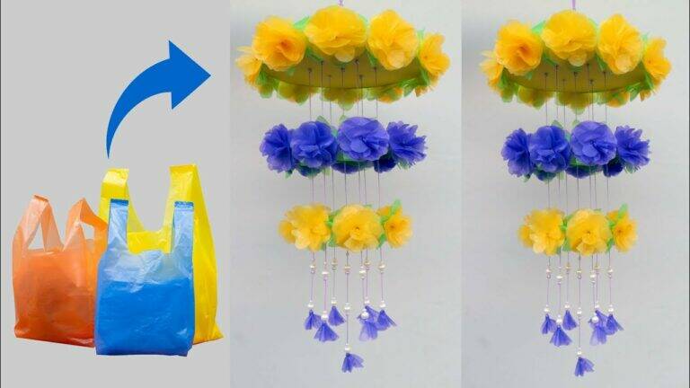 An old trick transforms plastic bags into stunning wall art… you’ll want to try this!