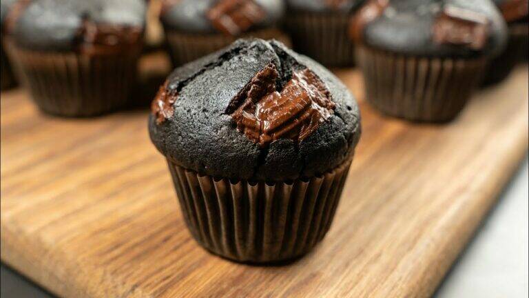 This simple recipe transforms ordinary ingredients into bakery-worthy chocolate muffins…