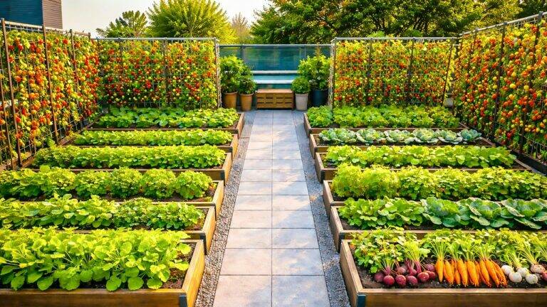 This simple system transforms tiny spaces into lush, productive gardens…