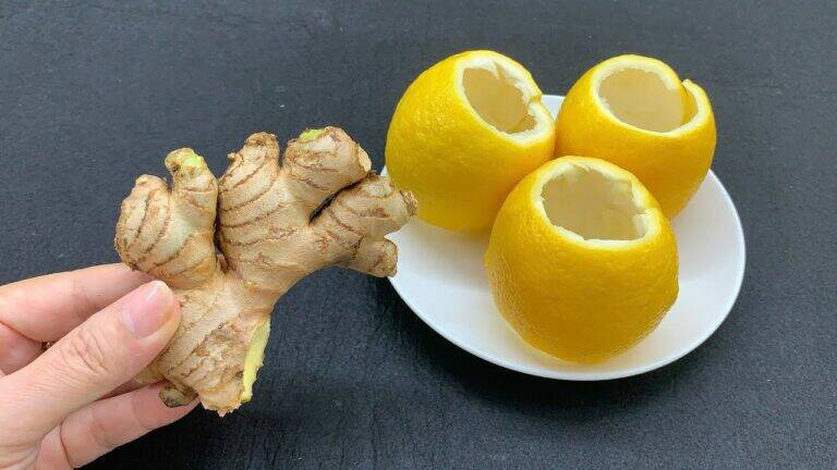 This simple combination of lemon peels and ginger transforms your health and saves money…